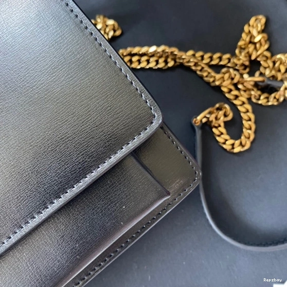 Repzbay REP SHINY IN LEATHER SUNSET YSL CROCODILE-EMBOSSED 0726